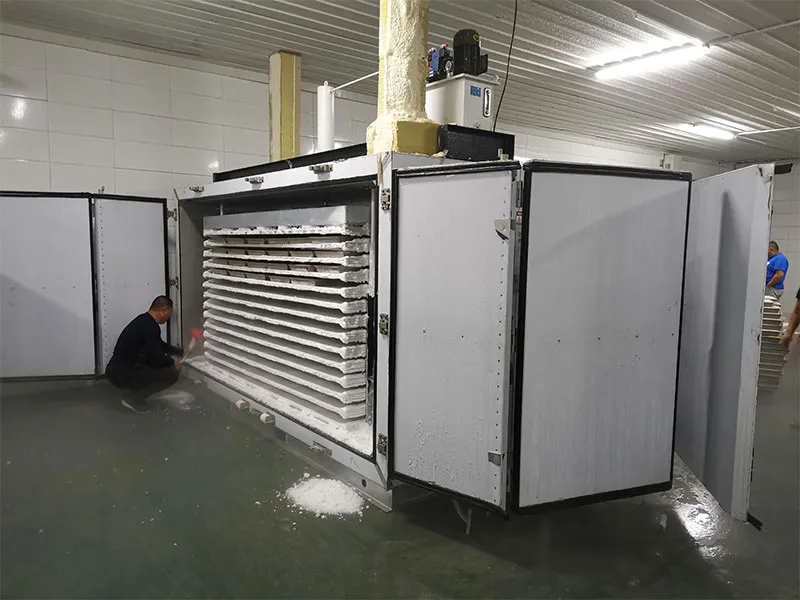Горизонтальные плиточные скороморозильные аппараты